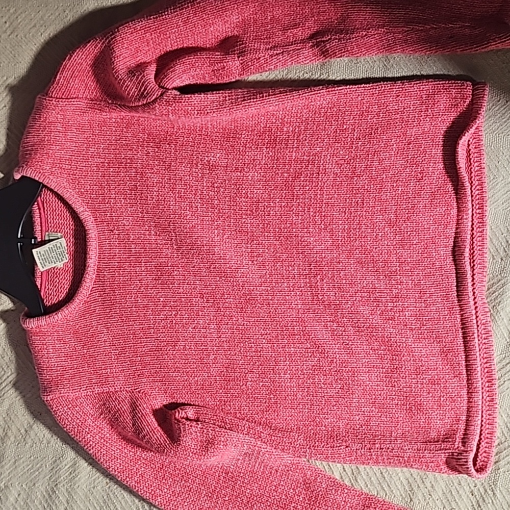 ll bean womens chunky pullover sweater